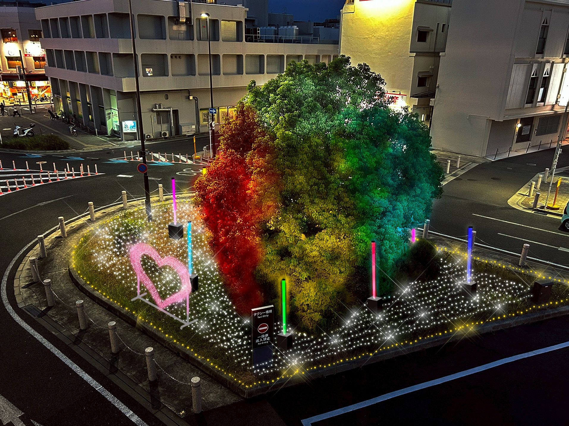 イズミネーション2025のパース図