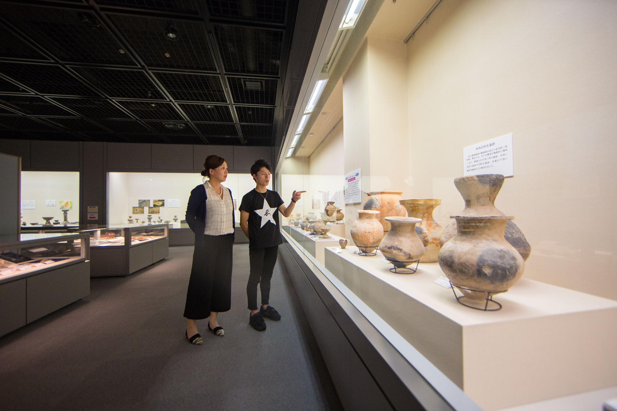 いずみの国歴史館展示室