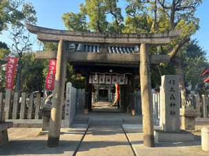 信太森葛葉稲荷神社の鳥居