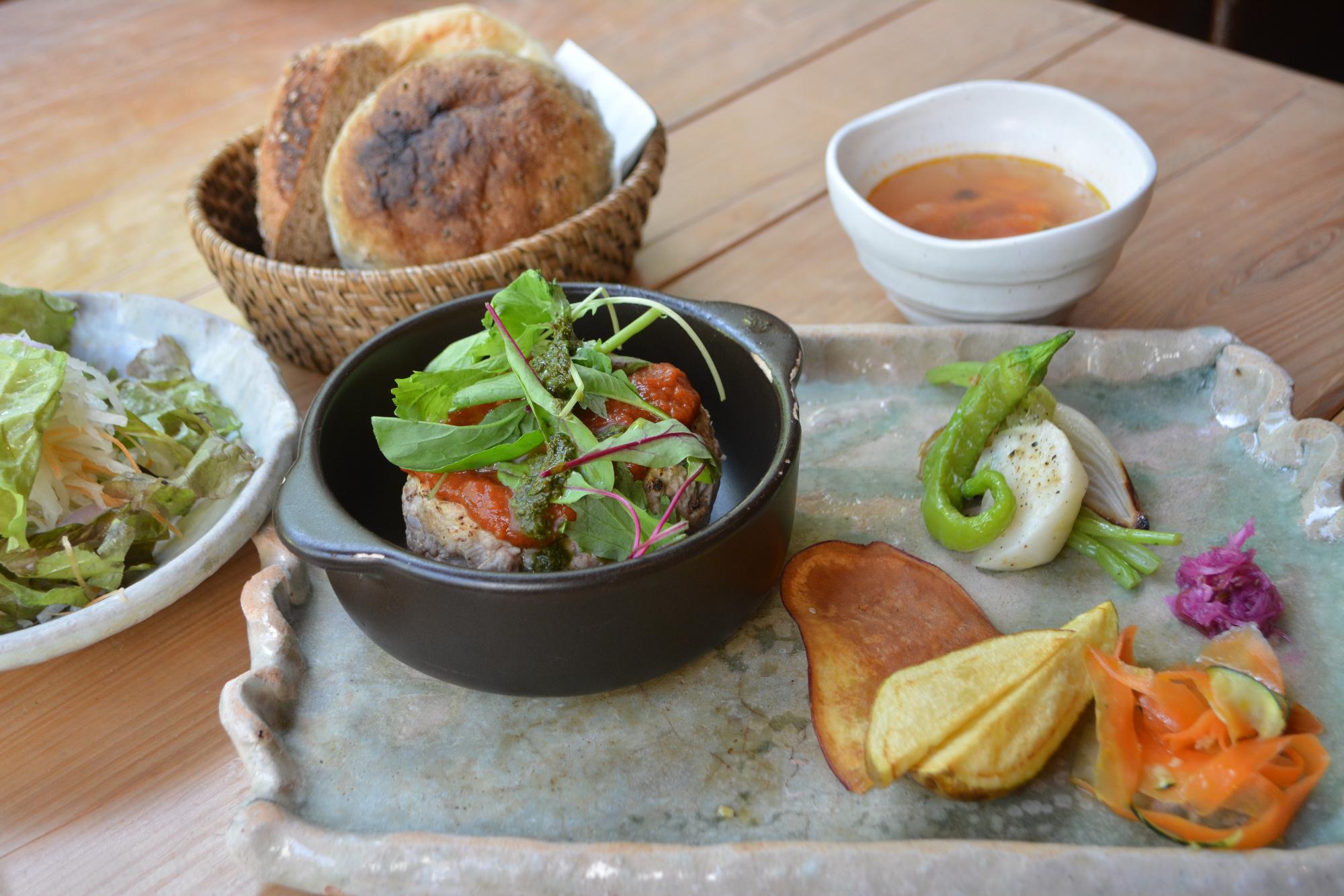 花菜おに工房ランチ1